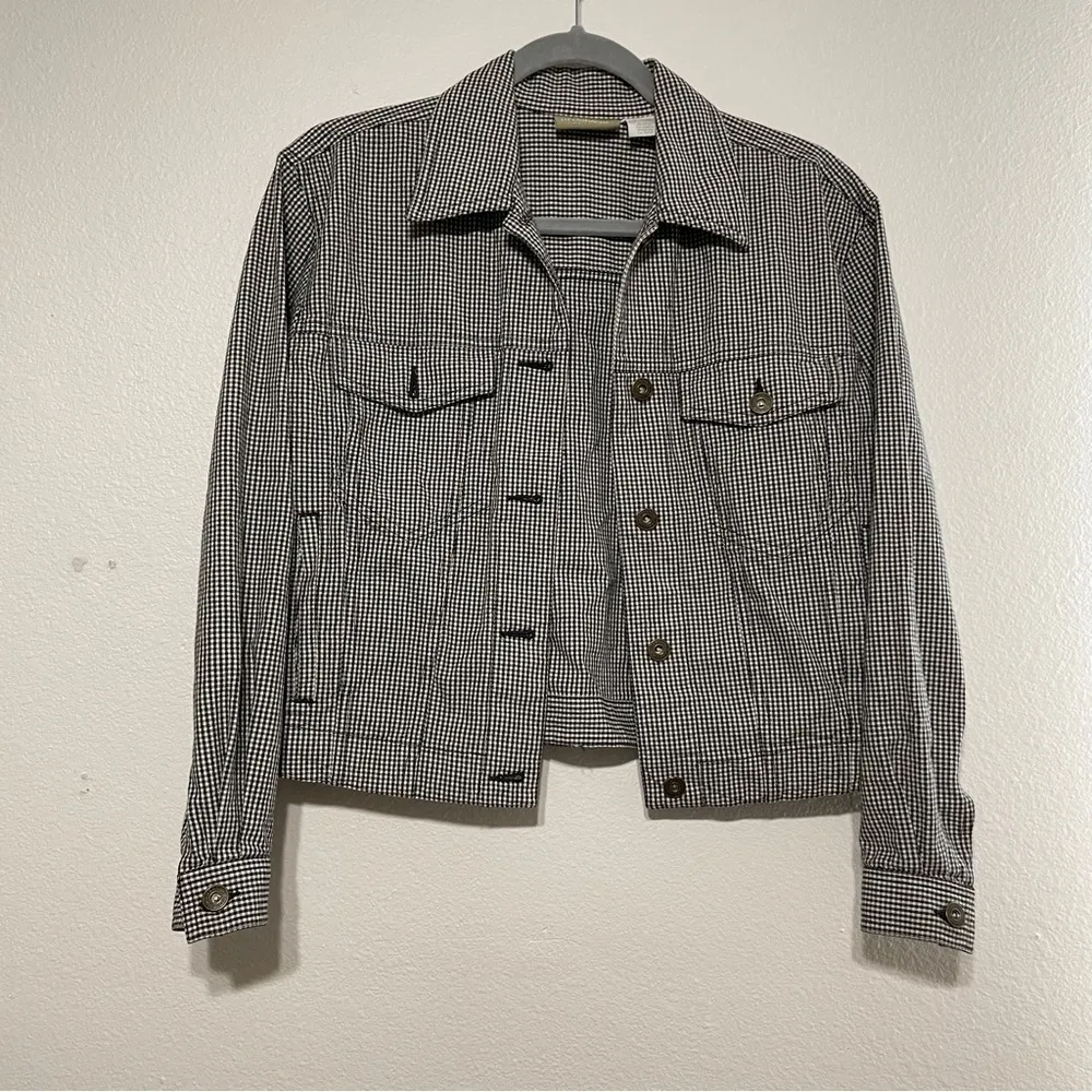 Liz Claiborne | Vintage Gingham Jacket - Image 2