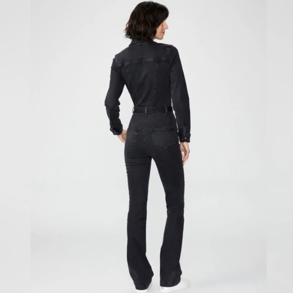 NEW PAIGE Manhattan Denim Jumpsuit - Image 4