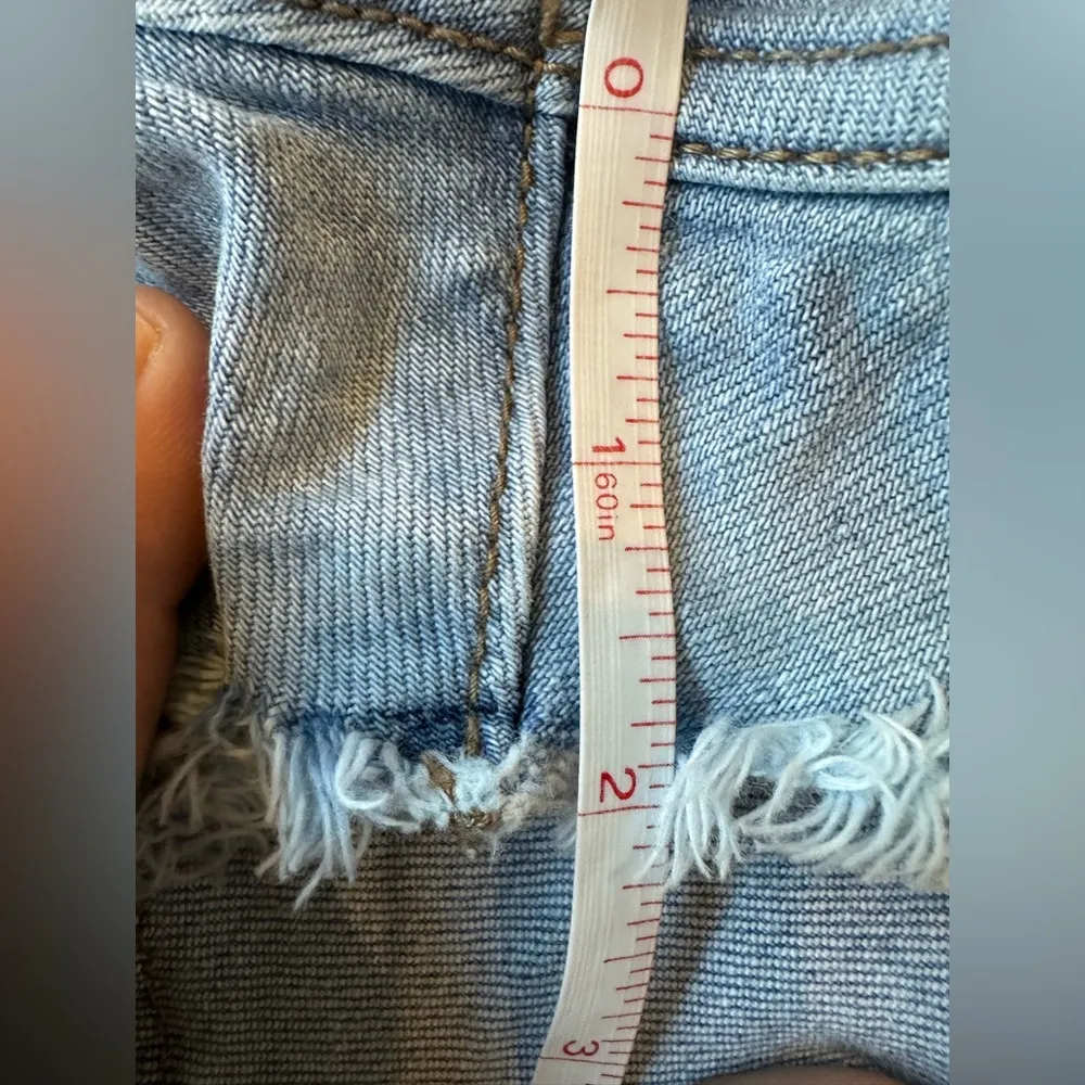Pink by Victoria Secret raw hem denim shorts Size 12 - Image 8