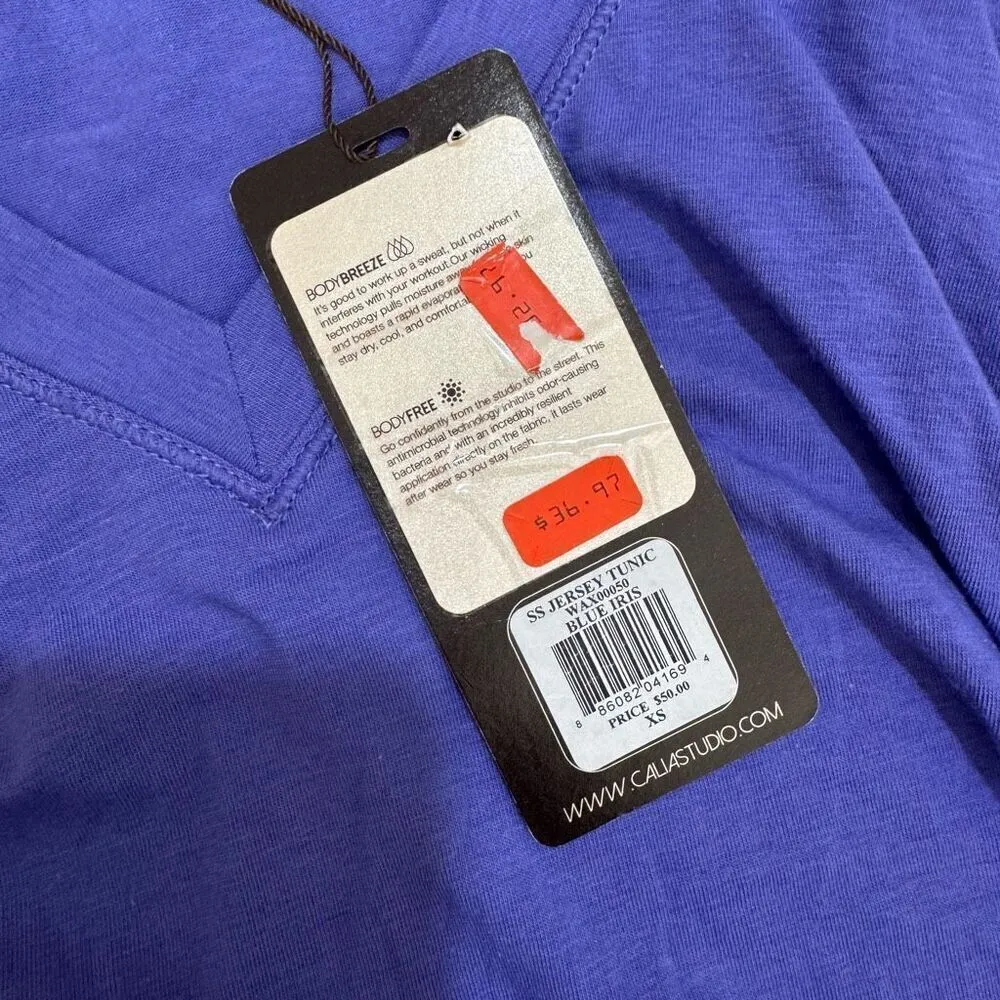 Calia SS Jersey Tunic Blue Iris XS - Image 4