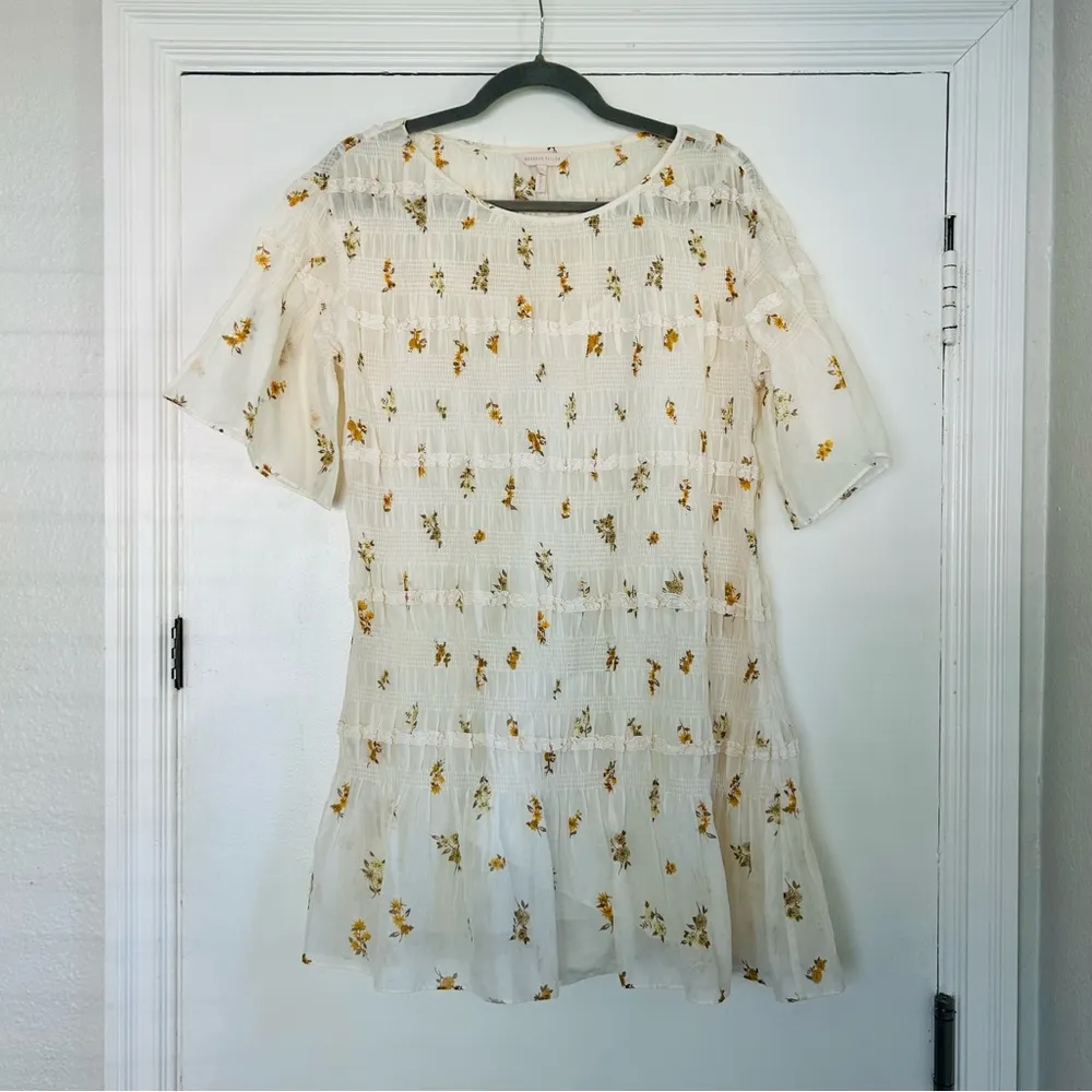 Marigold Ines Smocked Dress S - Image 3