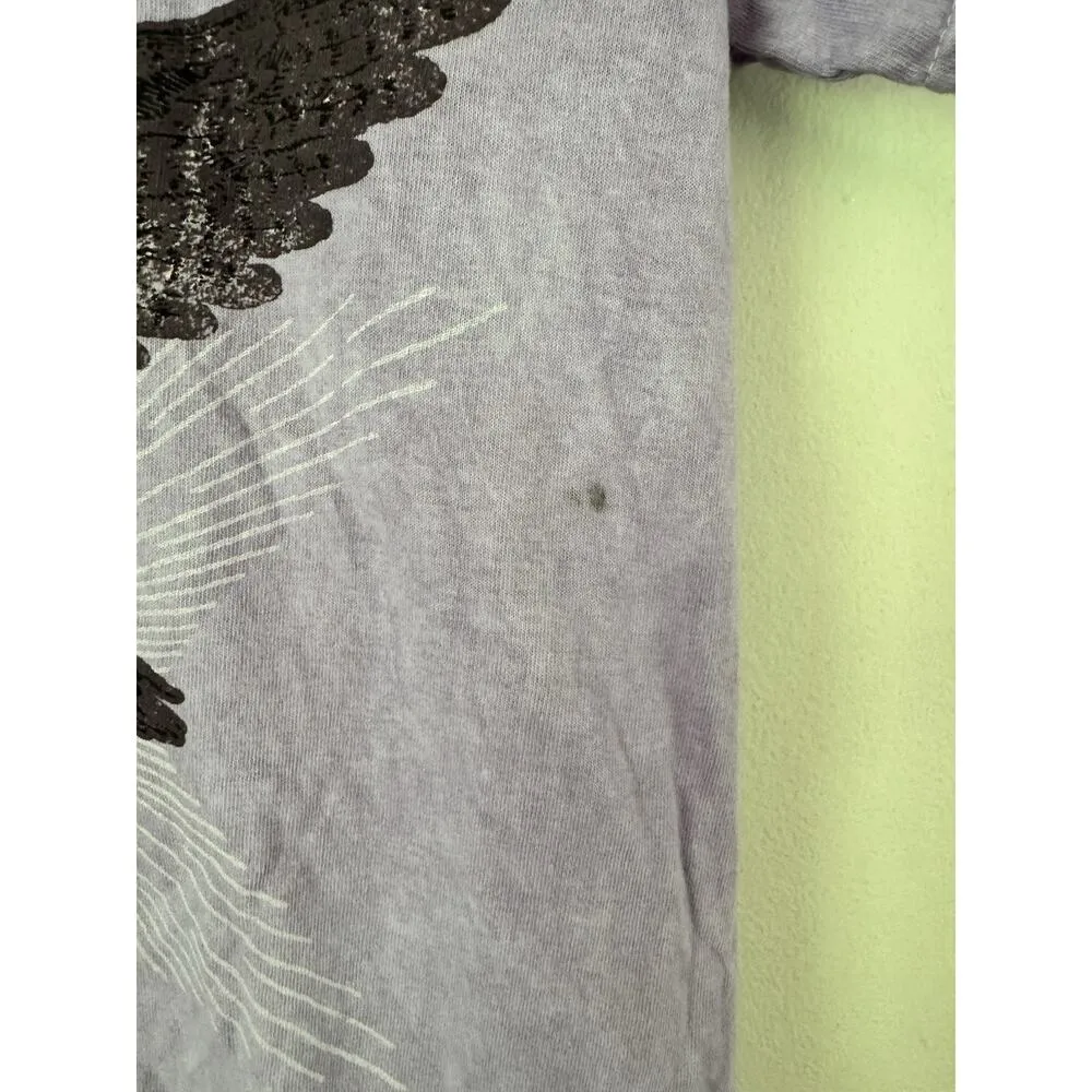 Nirvana Purple In Utero Angel Print Short Sleeve Band T-shirt Women’s Size Small - Image 4