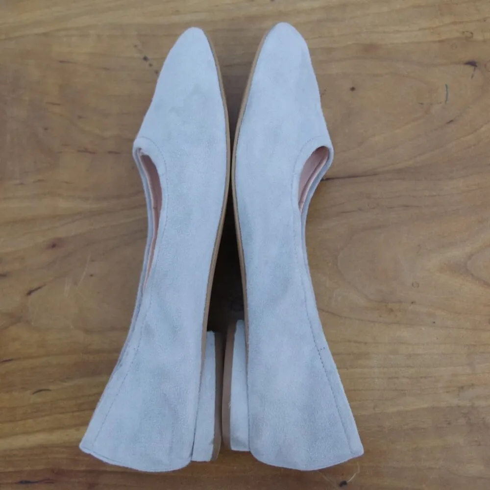Avec Les Filles  Suede Leather Flats Size 6.5M - Image 5