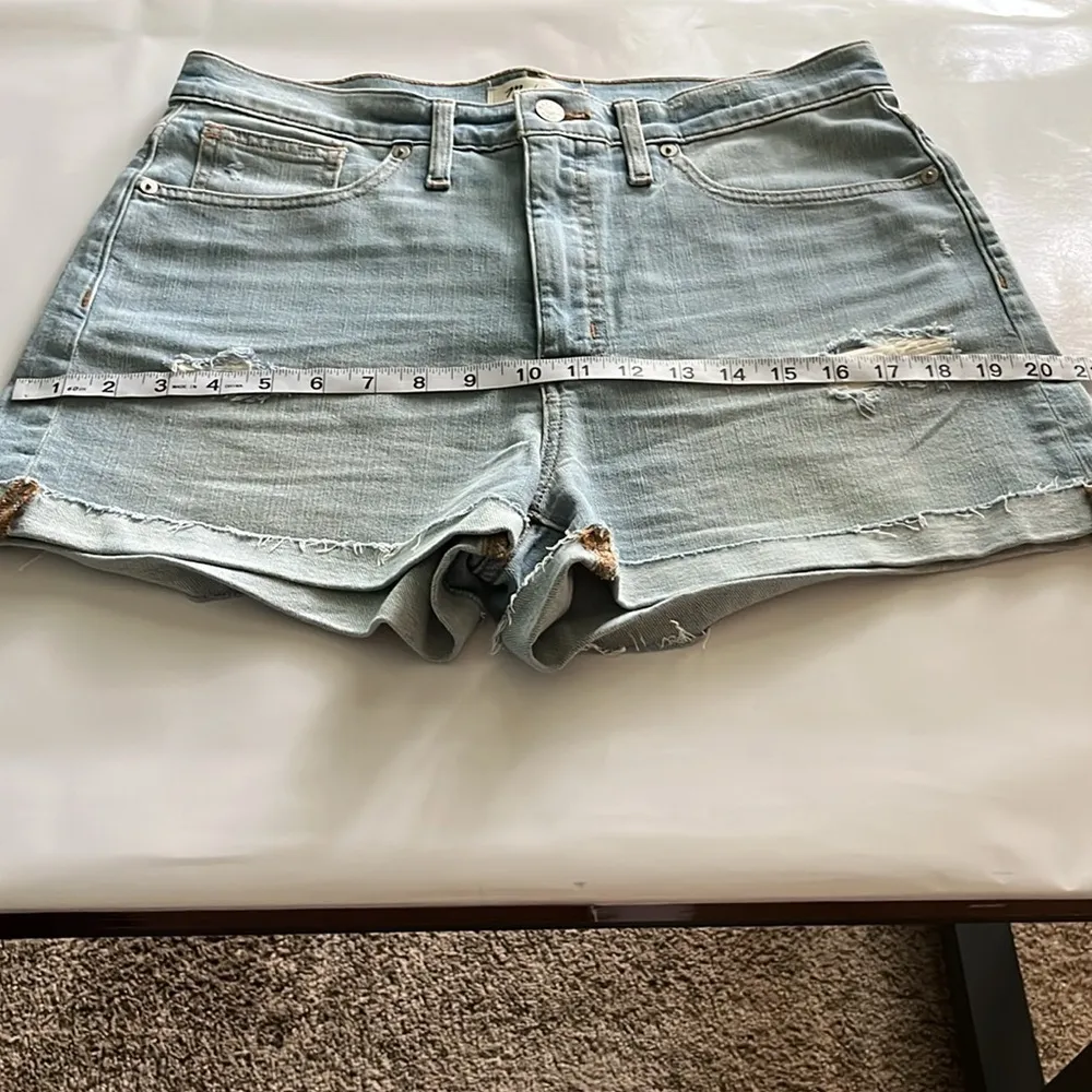 Madewell High Rise Denim Shorts Size 29 - Image 5