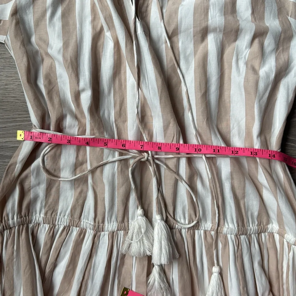 MILLE NATALIA DRESS Small Tan - Image 11