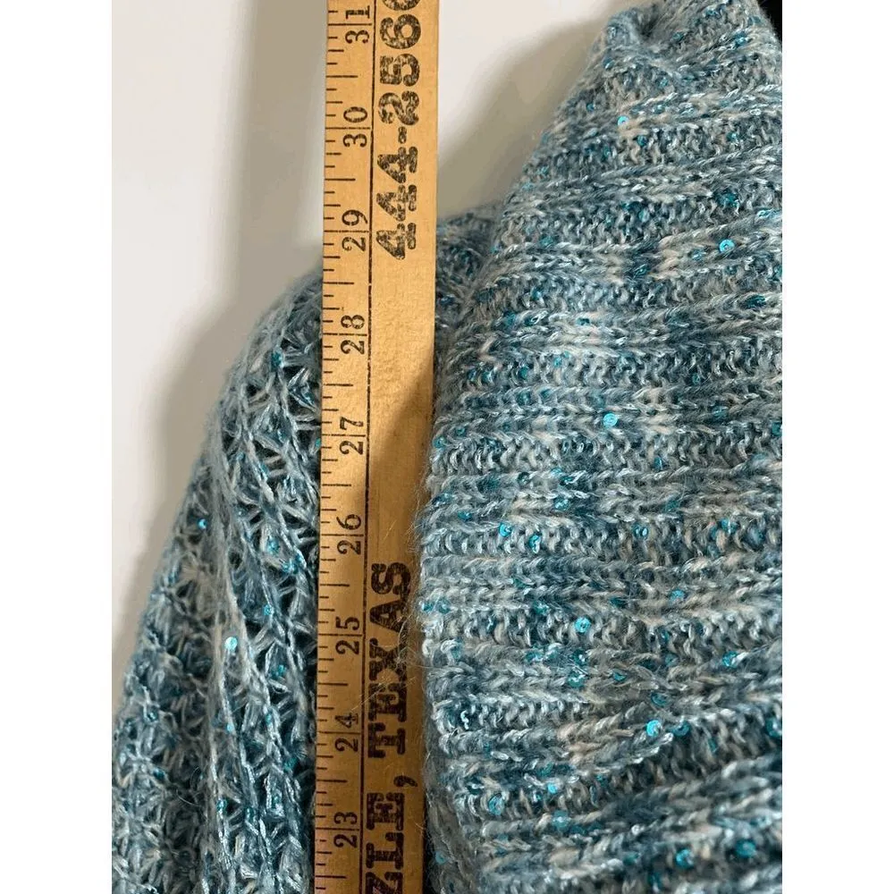 Chico's  Heavy Knit Cowl Neck Sweater - Image 3