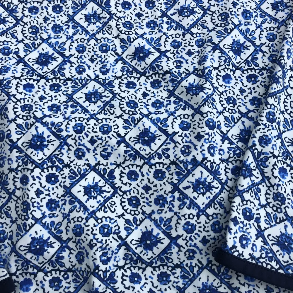 Hang Ten Blue White Rash Guard, XS, NWT - Image 3