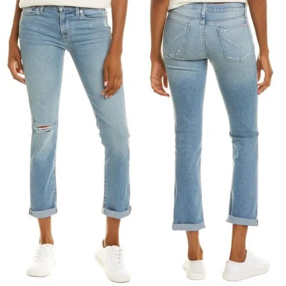 Hudson Krista Avalon Straight Leg Capri/Cropped Jeans Size 25 NEW - Image 2