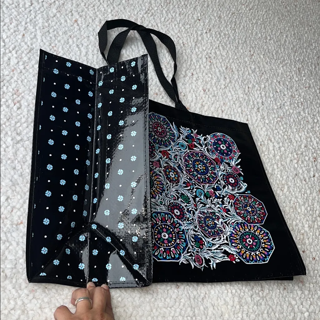 Vera Bradley Market Tote Reusable Floral - Image 5