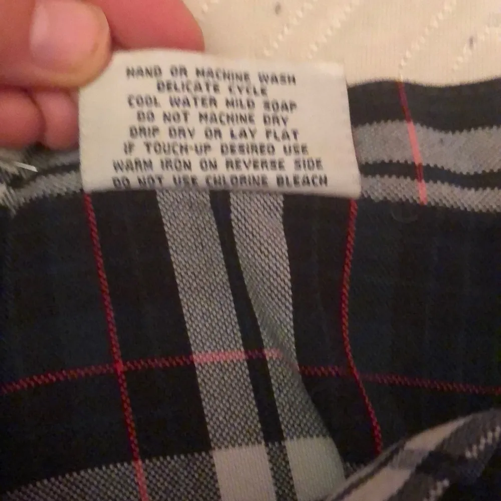 Amazing Vintage Plaid School Skirt Size 27 - Image 3