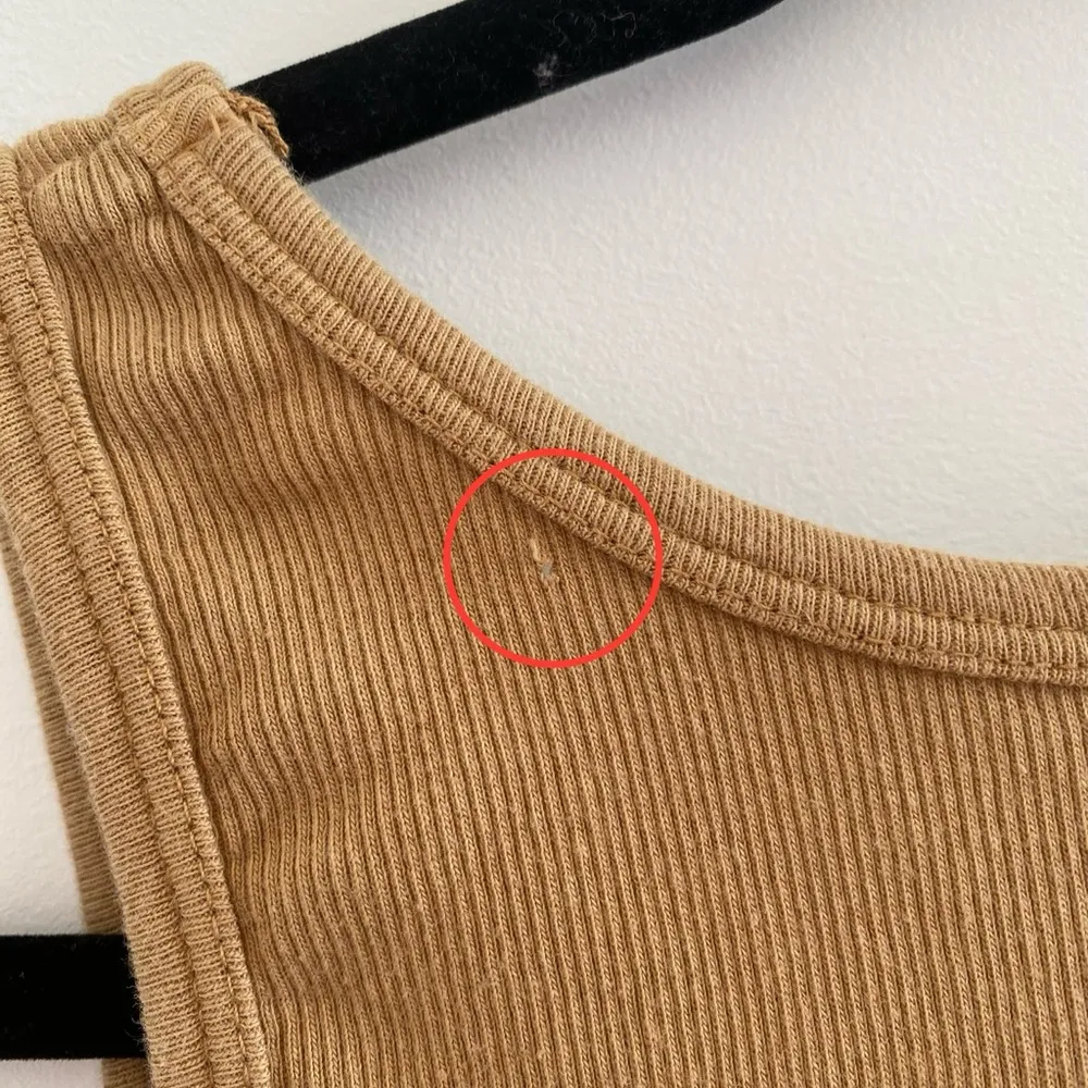 Bejeweled Tan Y2K Bohemian Embroidered Floral Rhinestone Tank Top Size Small - Image 6