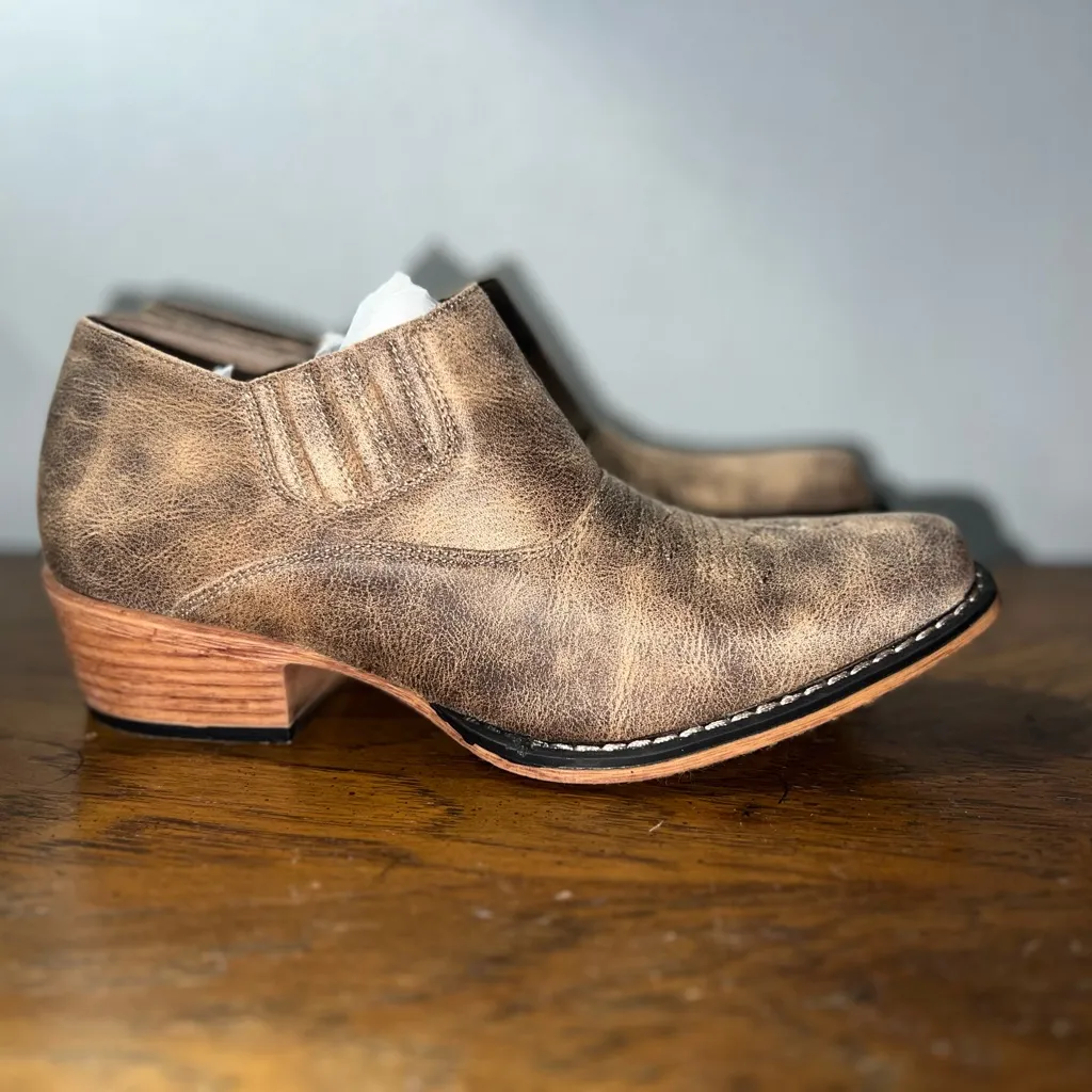 Women’s Distressed style Booties - Image 2