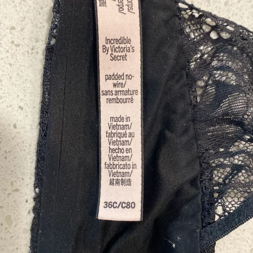 Victoria’s Secret bra incredible padded no wire bra size 36C - Image 5
