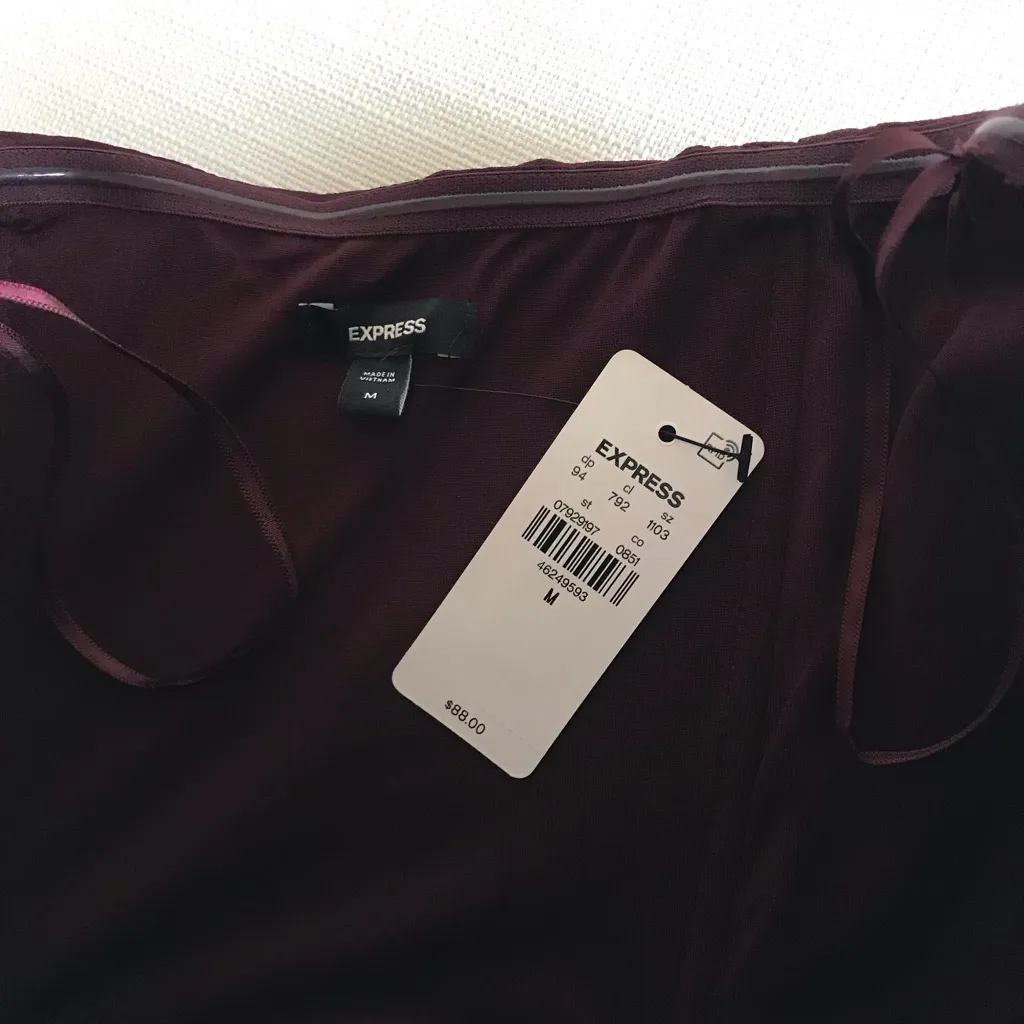 Express Strapless Jumpsuit, NWT, Size Medium - Image 6