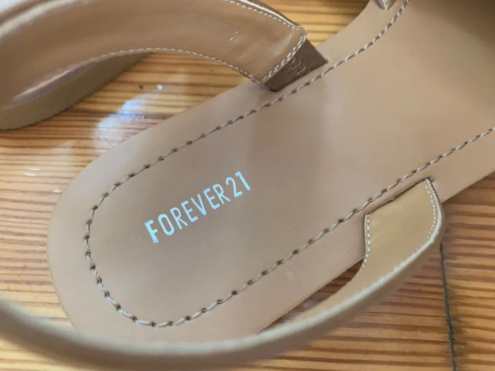 Forever 21 Leopard Print Sandals - Image 4