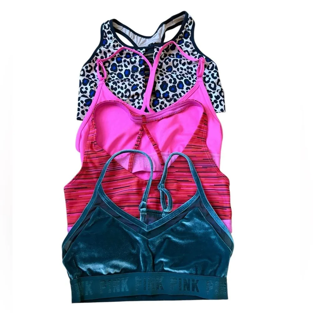 Victorias Secret Sports Bra Bundle Womens Size Small - Image 3