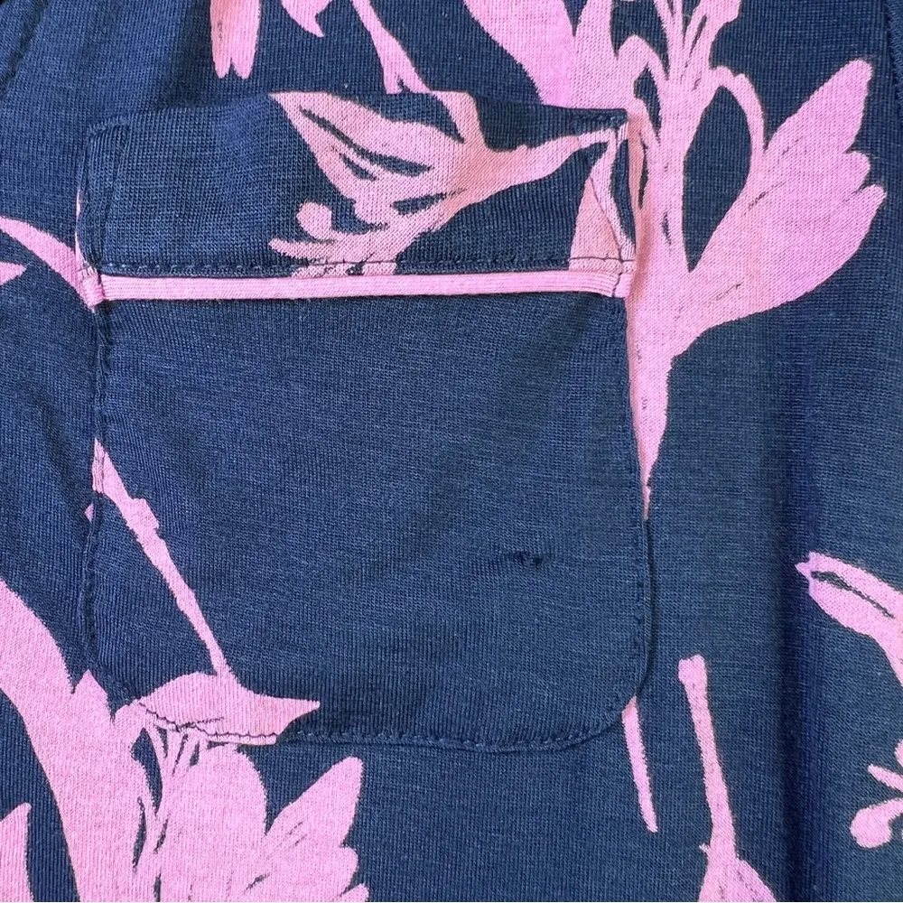 Star Above XS Soft Fabric Sleepwear Button Front Short Sleeve V-Neck w/1… - Image 4