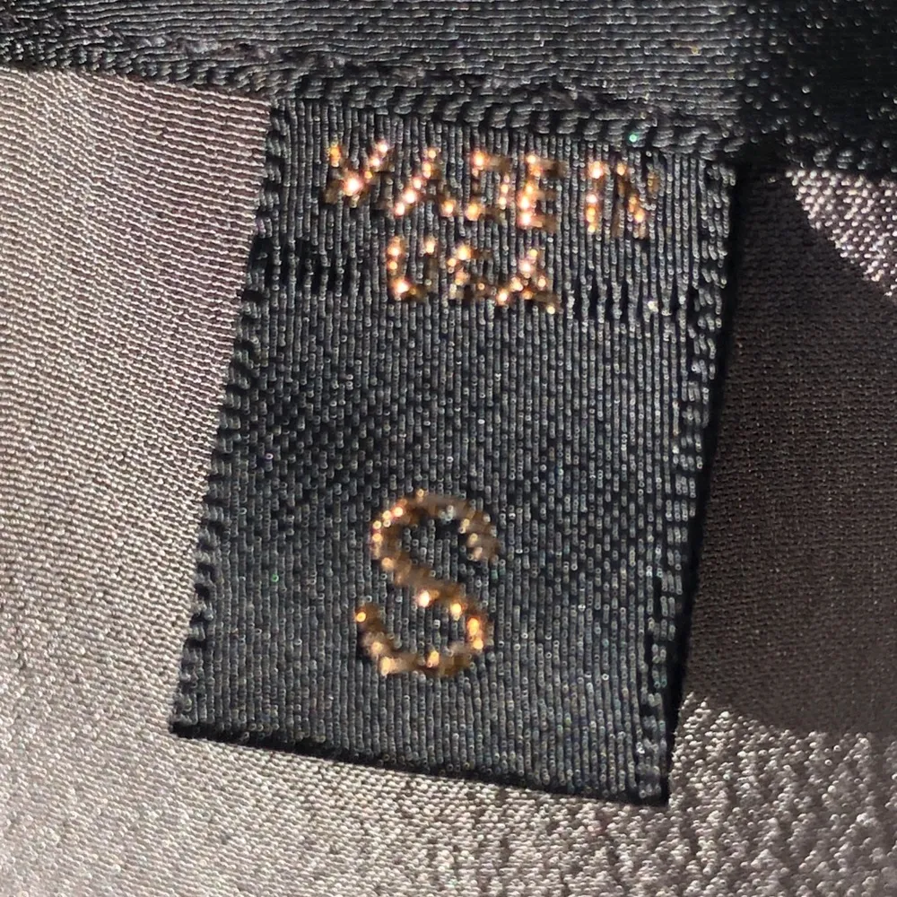 Akiko Silk Ruffle Sleeveless Beaded Top S - Image 4