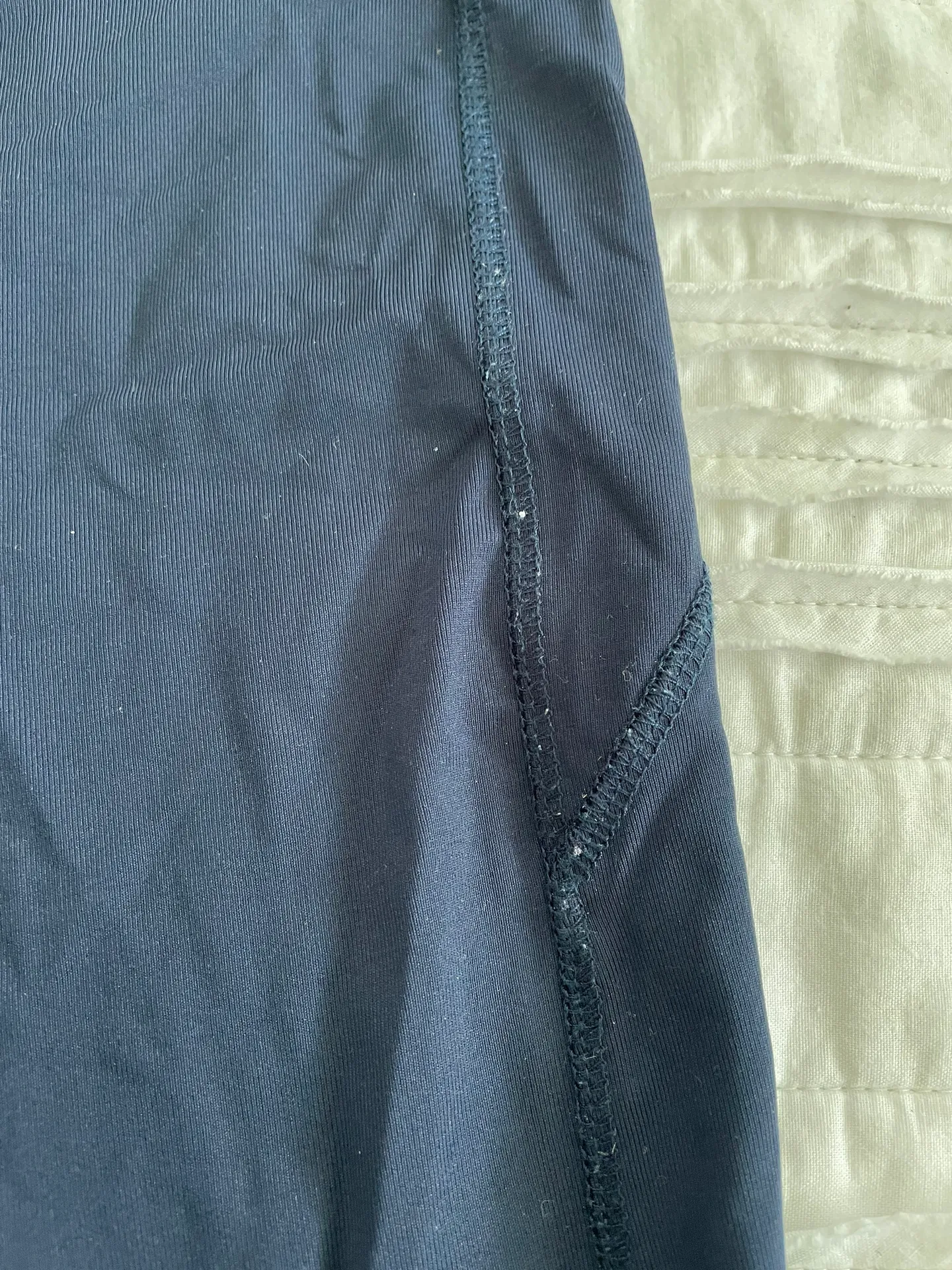 Sport Navy Cropped Leggings - Image 4