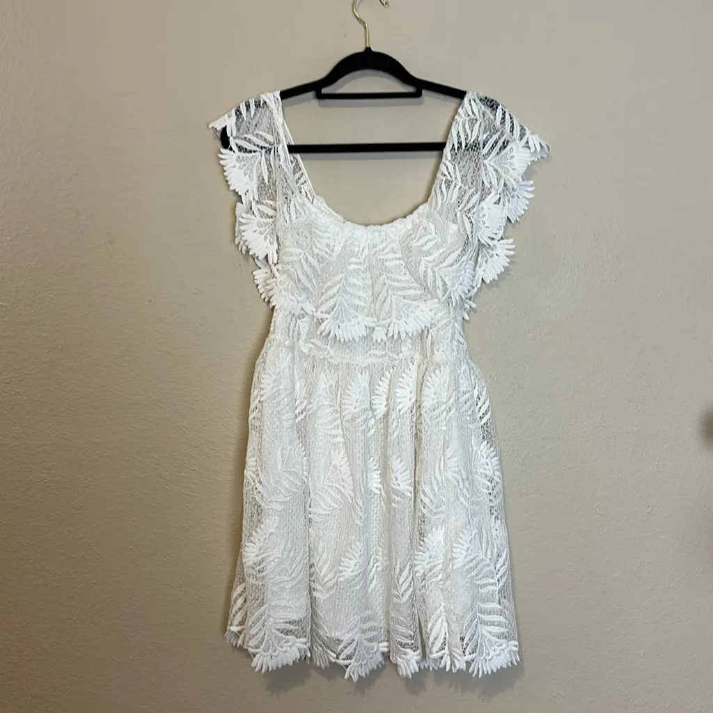 Lovers‎ & Friends Dream Vacay Lace Dress Size Medium - Image 7