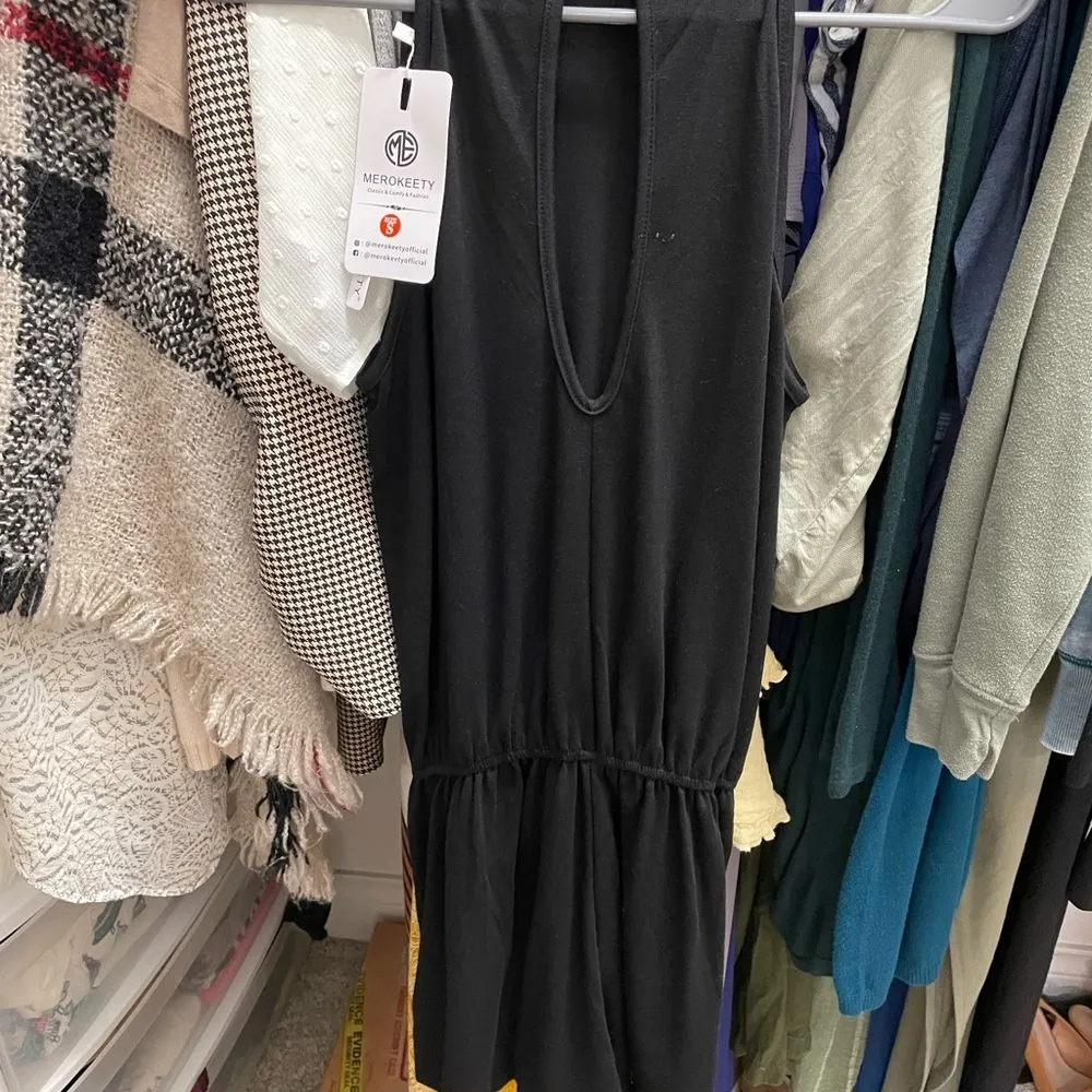 Never worn tags 🏷️ attached Black Romper - Image 3