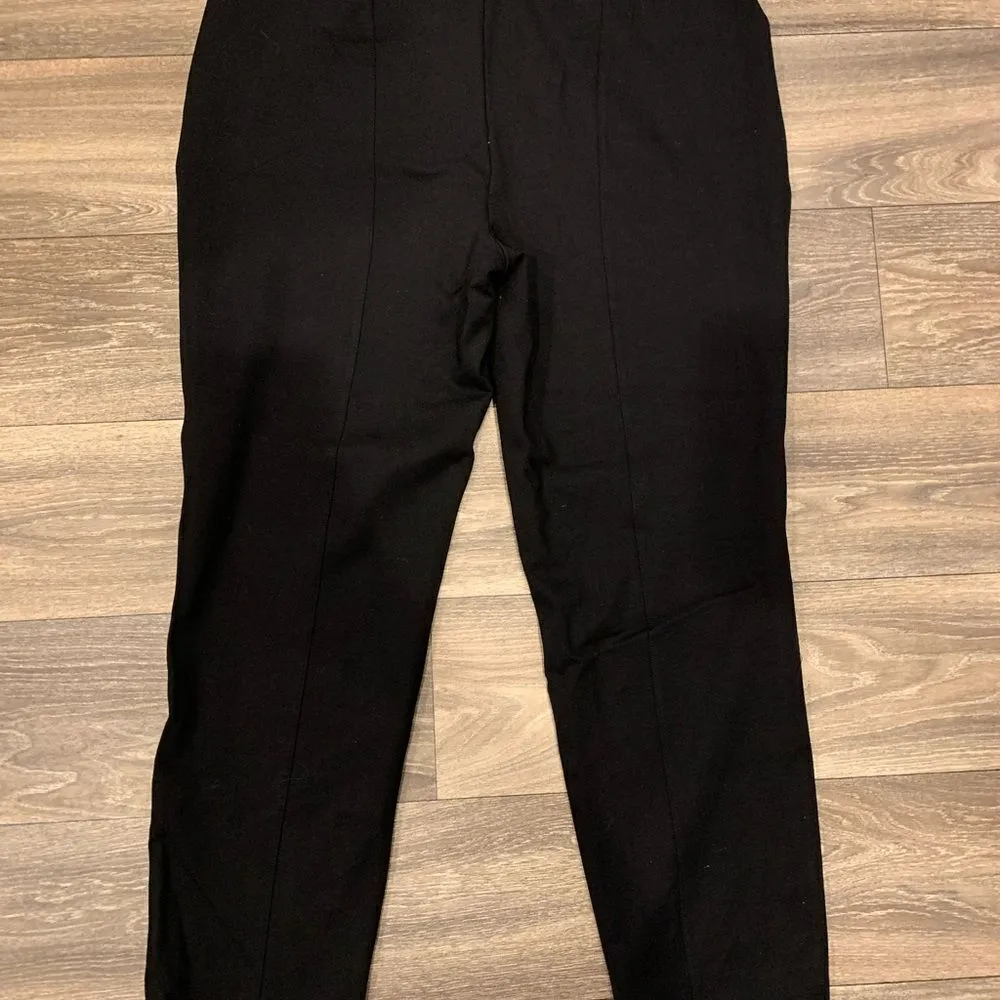 Rafaella Flat Front Elastic Waist Ponte Knit Pants Size 16W - Image 3