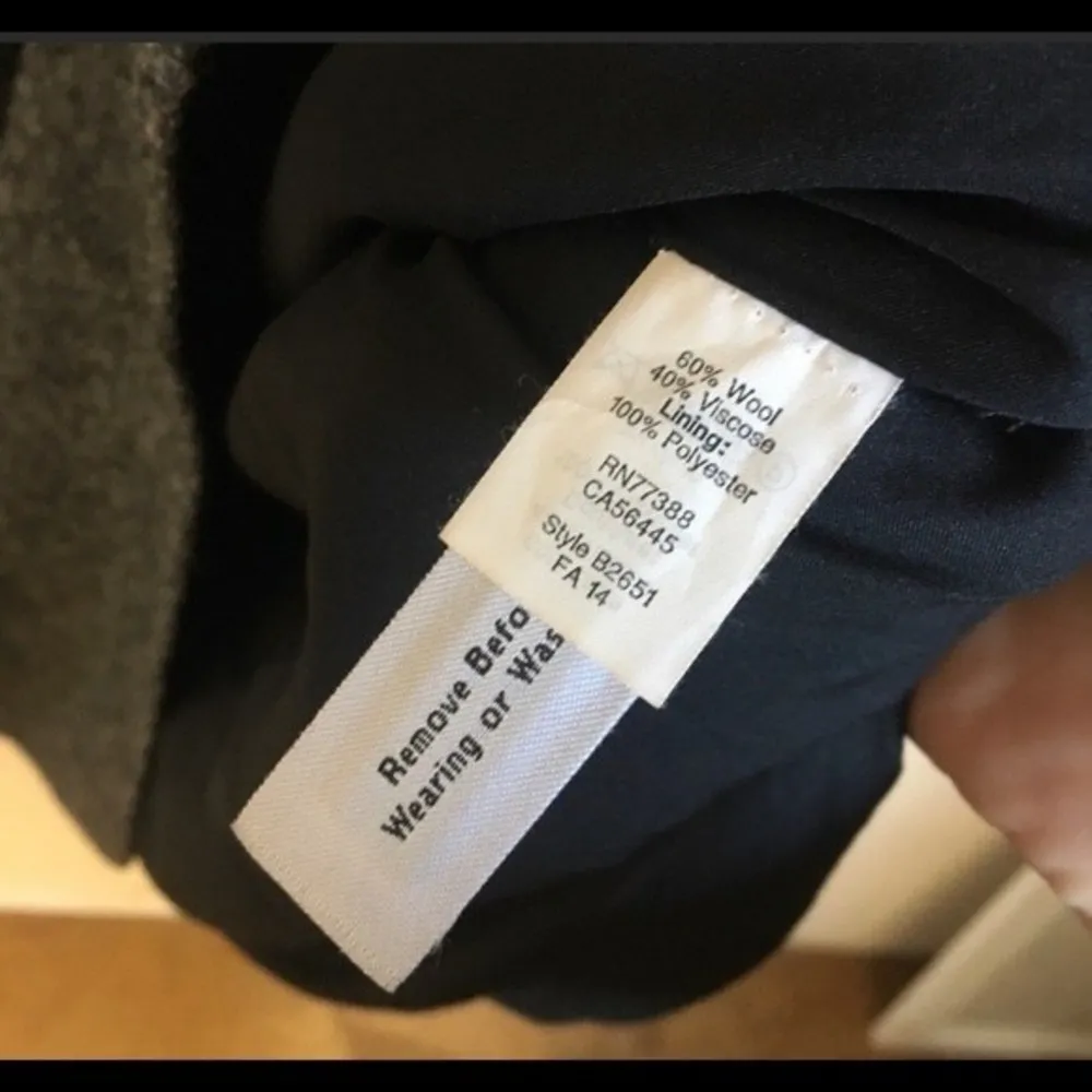 Madewell Wool & Leather Popover Shift Dress - Image 12