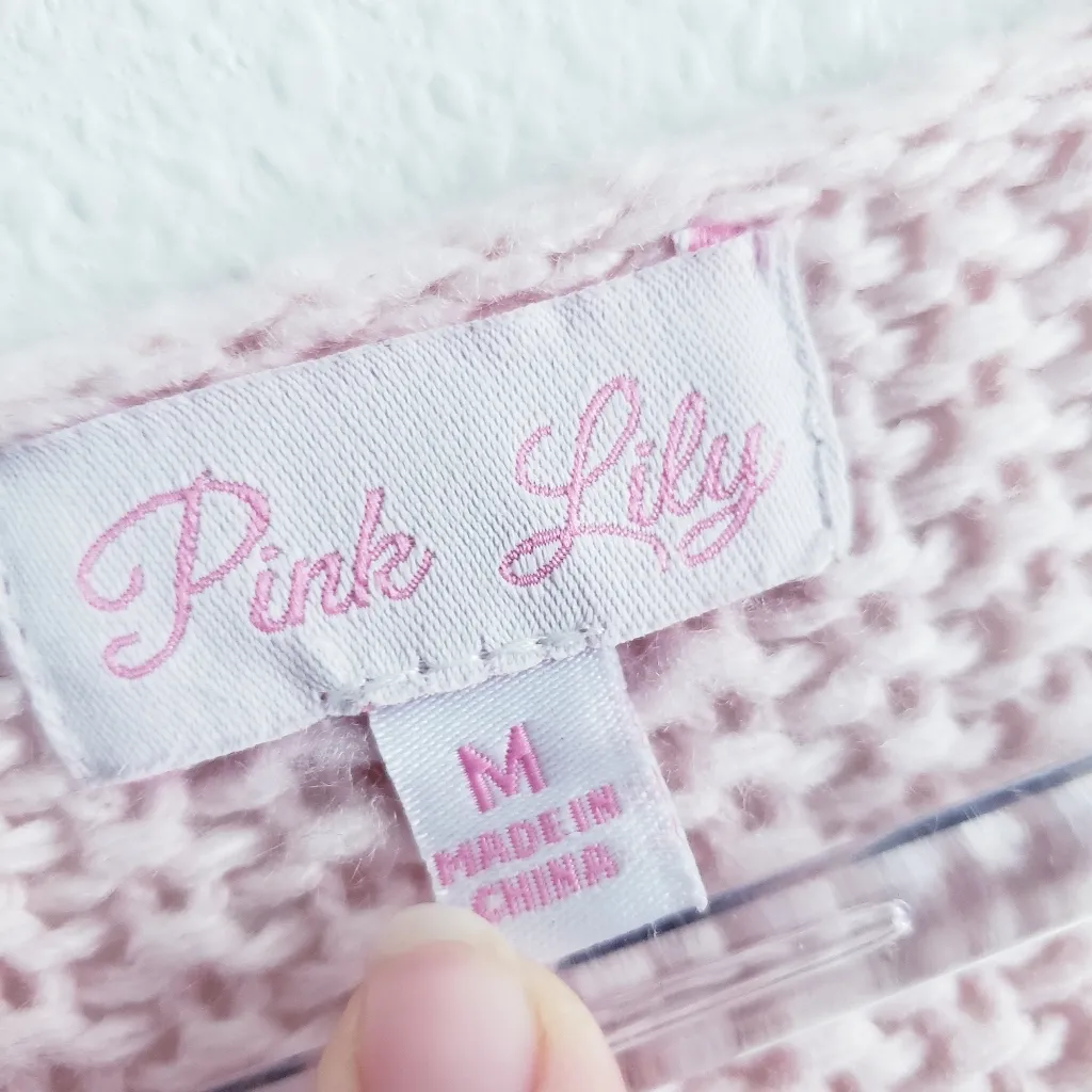 Pink Lily Neapolitan chunky Oversized Knit Sweater - Image 5