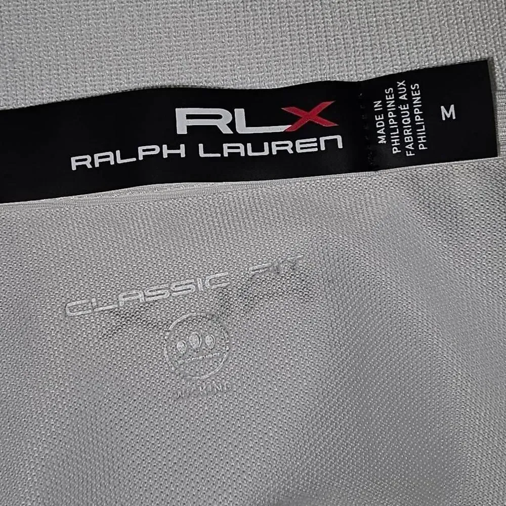 RLX Ralph Lauren Womens White Classic Fit Wicking‎ Sleeveless Polo Shirt Medium - Image 4