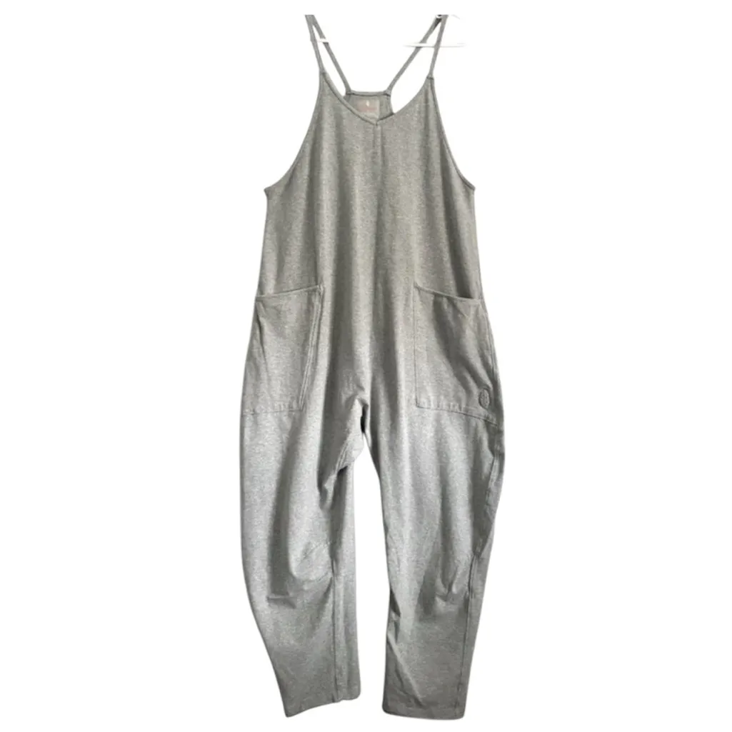 FREE PEOPLE MOVEMENT NWOT HEATHER GREY HOT SHOT ONESIE JUMPSUIT - Image 9