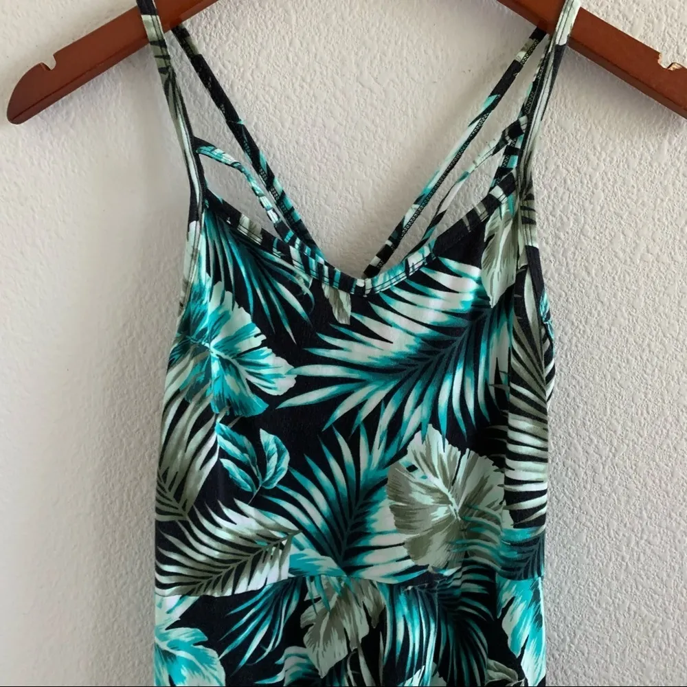 Victoria's Secret PINK Tropical Strappy Dress Skater - Image 5