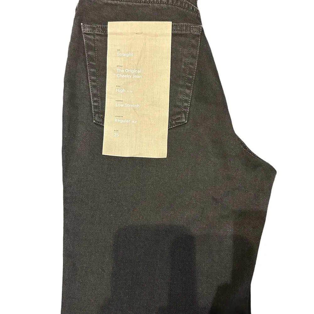 Women’s The Original Cheeky Jean Size: 25 Regular in color Coal NWT - Image 7