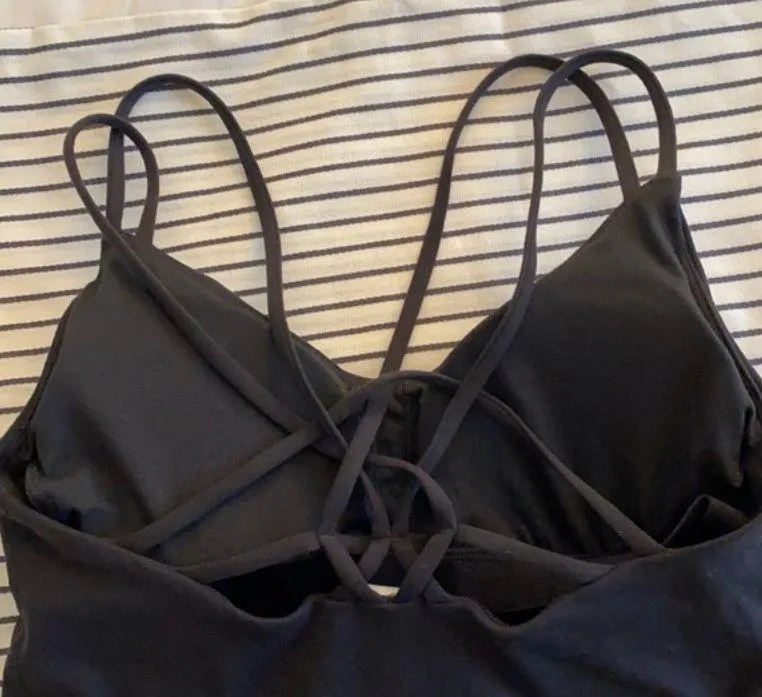 Black Strappy Tank - Image 3