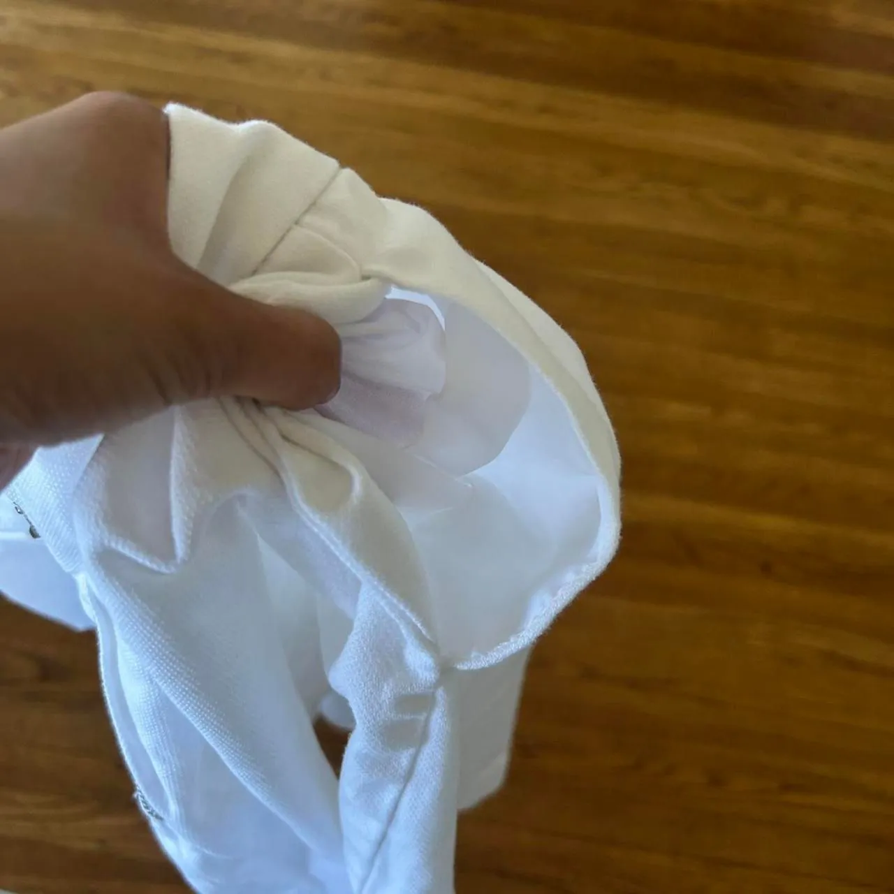 White Mini Skirt Stradivarius - Image 4