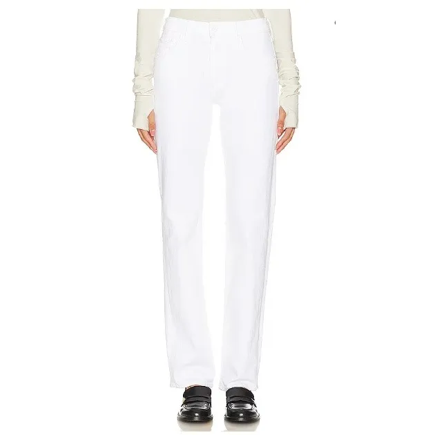 Mother The Smarty Pants‎ Skimp Jeans Size 25 White - Image 4