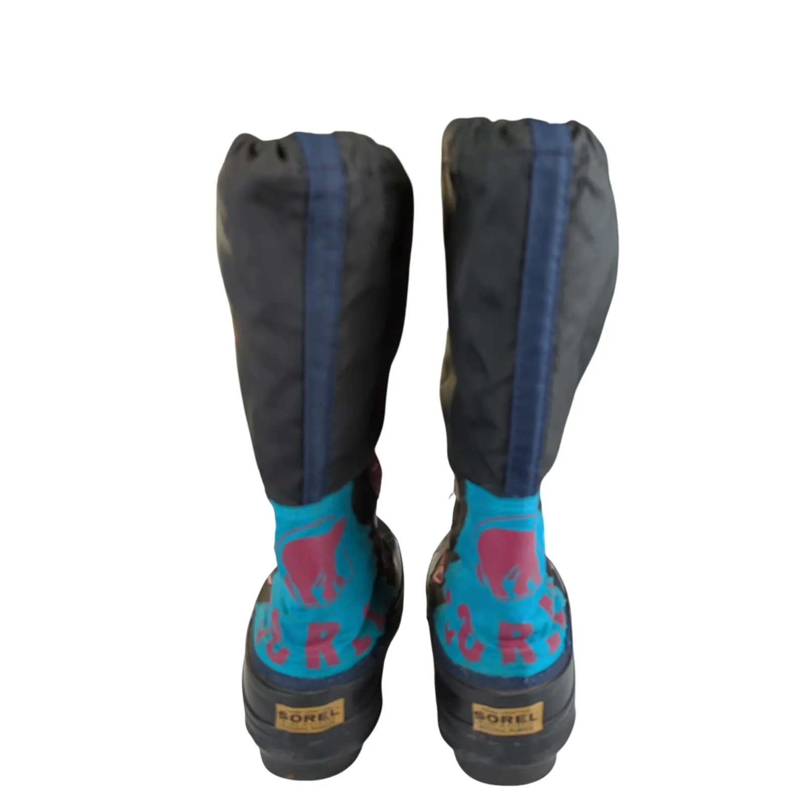 Vintage Sorel Freestyle Tall Winter Snow Boots Knee‎ High Felt Lining Women's 6 - Image 6