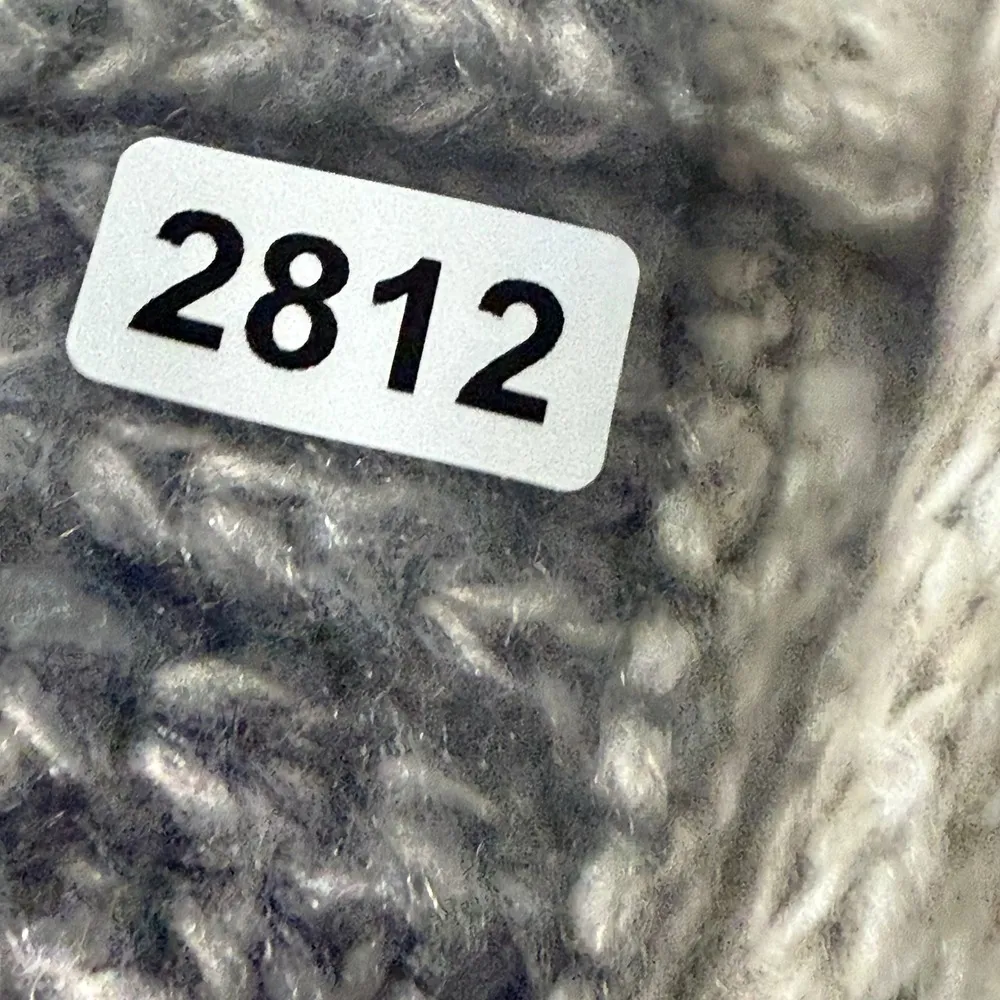 Chico's Open Front Cardigan Patchwork Knit Acrylic Sweater Neutral Size 2P US LP - Image 7