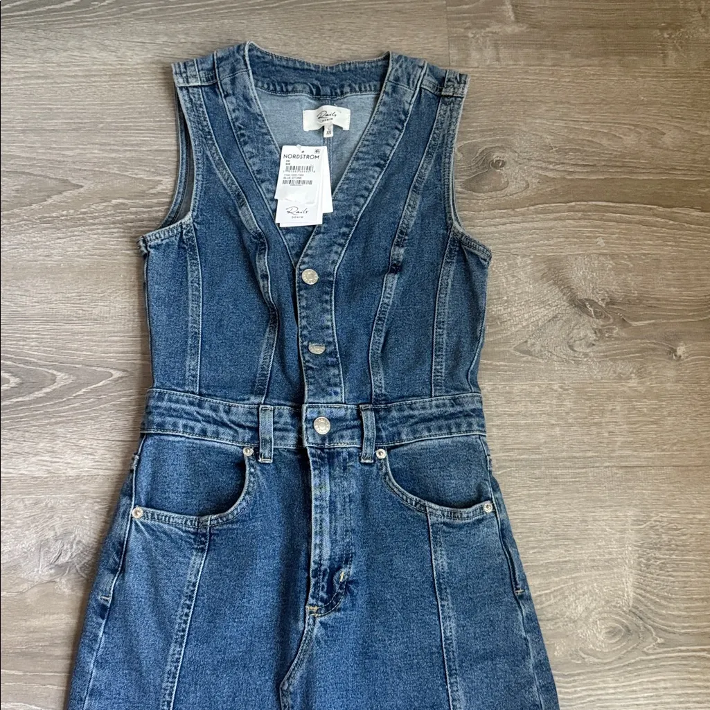 NEW Rails Westwood Sleeveless Denim Dress XS - Image 5