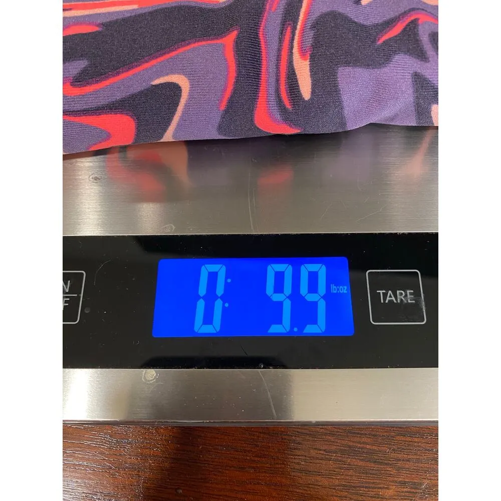 NWT  High Rise Bike Compression Short Tux Purple Red Women's Size XL - Image 11