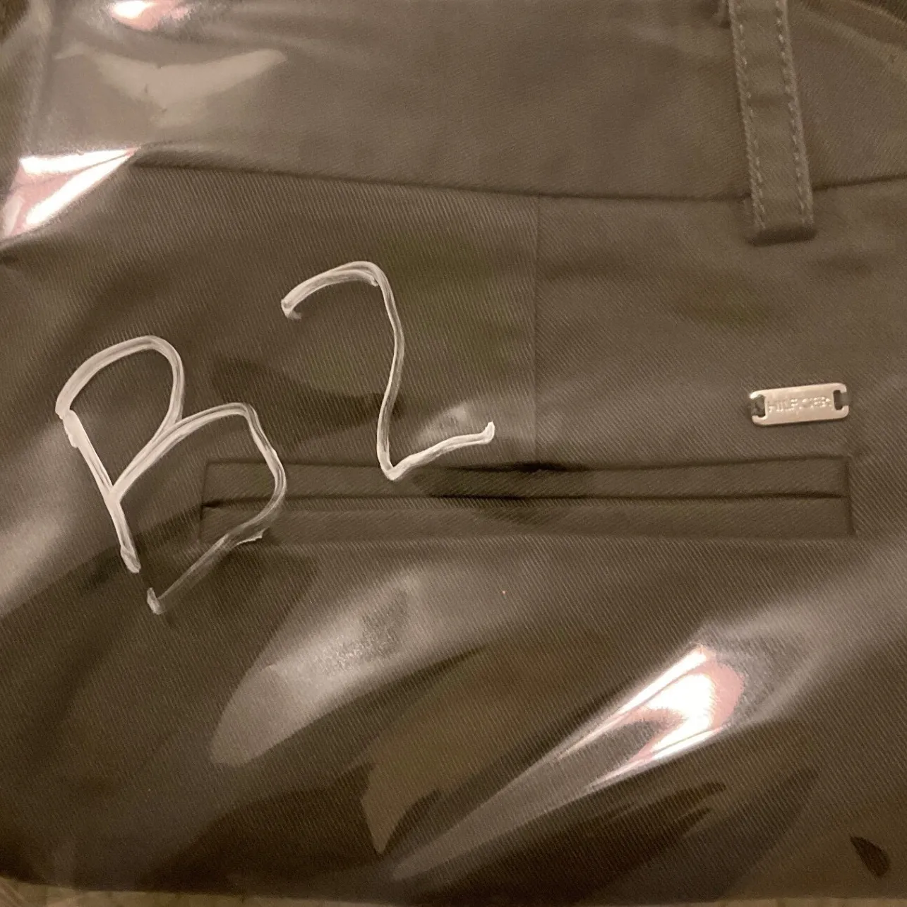 Tommy Hilfiger Women Size 4 Khaki Cotton Blend Pencil Skirt Knee Length - Image 7