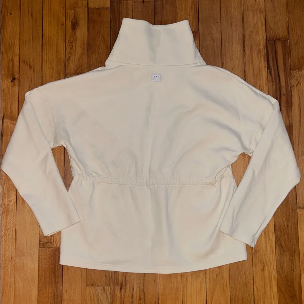 Varley Cream Freya Sweat Pullover - Image 3