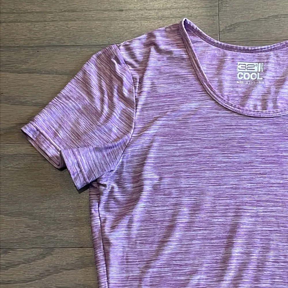 32 Degrees Purple Short Sleeve Scoopneck Tee - Size S - Image 3