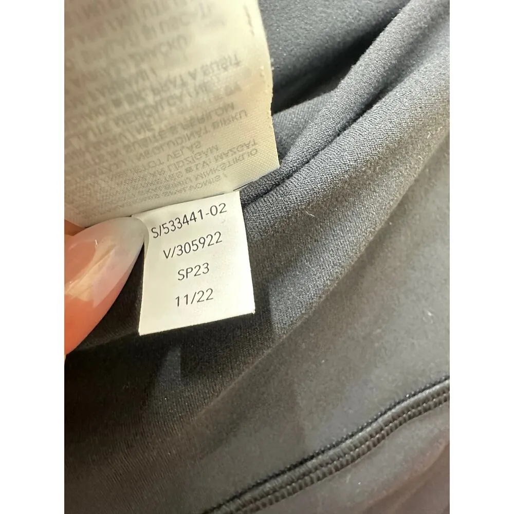 Athleta Womens Transcend Stash Crop Straight Leg Leggings Size LP Black - Image 10