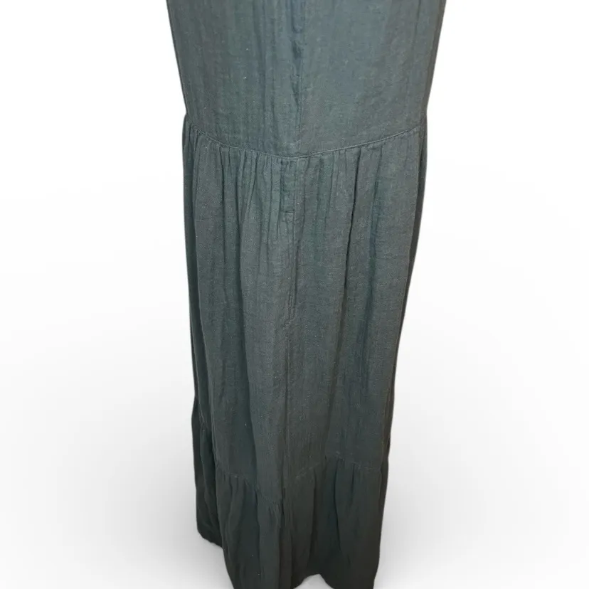 Pact Organic Cotton Women's Ruffled Maxi Dress minimalist scandi girl - Image 5