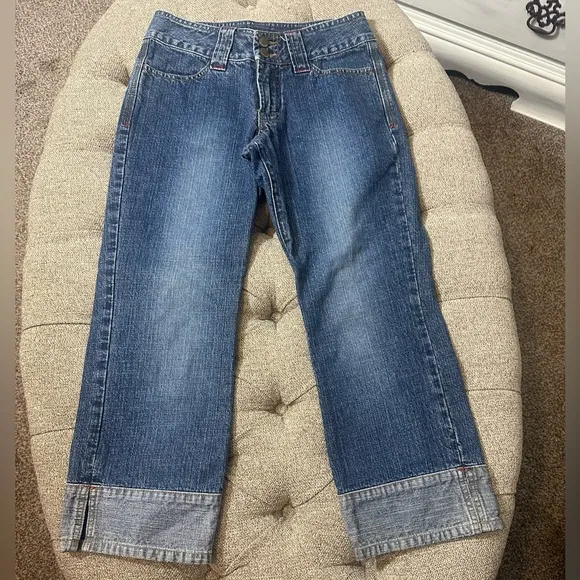 Y2K Union Bay Cropped Jeans‎ - Image 2