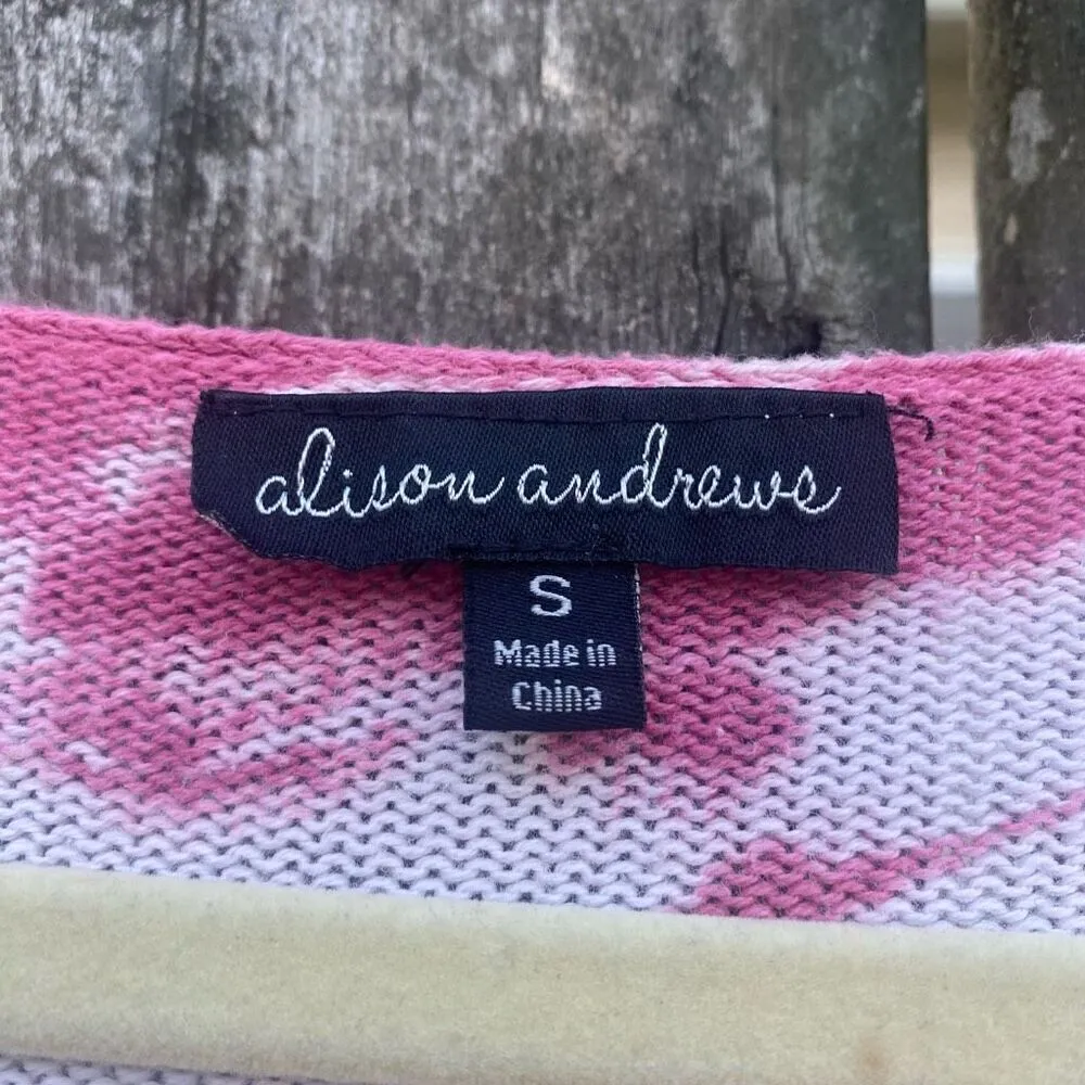 Alison Andrews Pink Tie Dye Sweater | S - Image 2