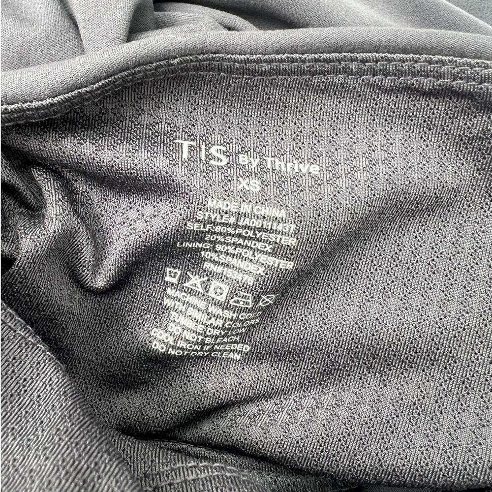 Thrive | XS | Athletic Jumpsuit Straight Leg Sleeveless Tank Pants One Piece Gray - Image 5