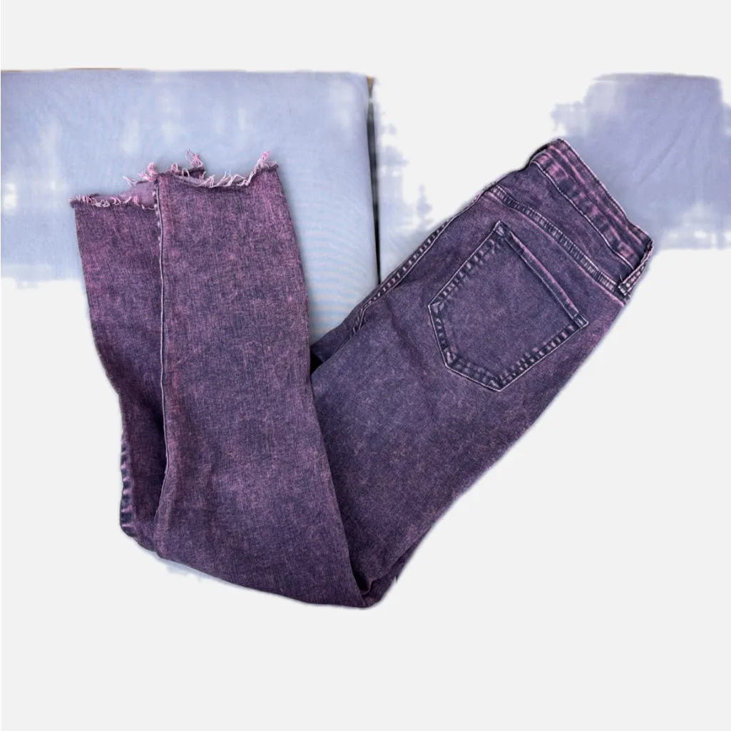 Wild Fable Acid washed Magenta Skinny Jeans - Image 2