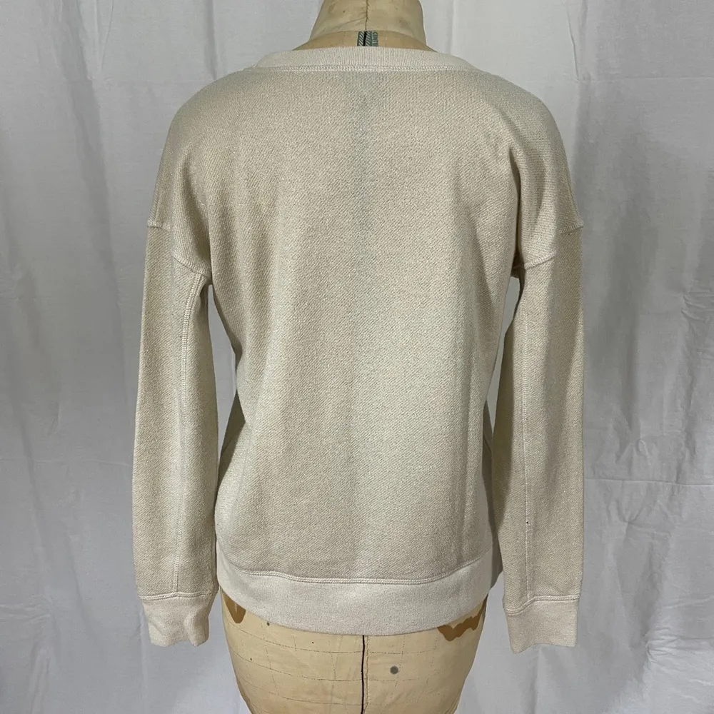 American Eagle Glitter Crewneck Size Extra Small - Image 2