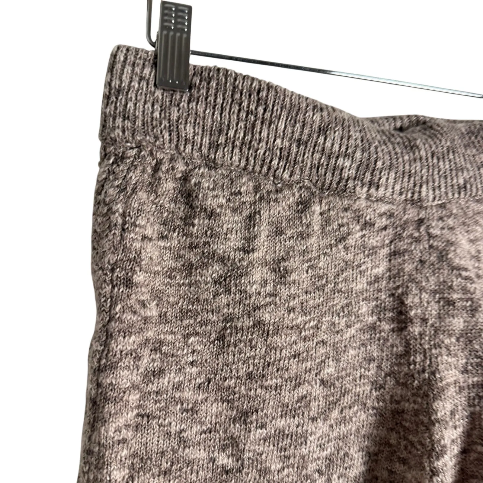 Lovers & Friends Rosalie Brown Linen Crop Polo Sweater Shorts Set Small - Image 9